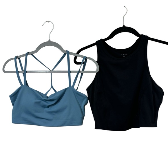 JoyLab Other - Bundle Joy Lab Target Sports Bra in Blue & Tavi black Tank Top Bra Size Medium